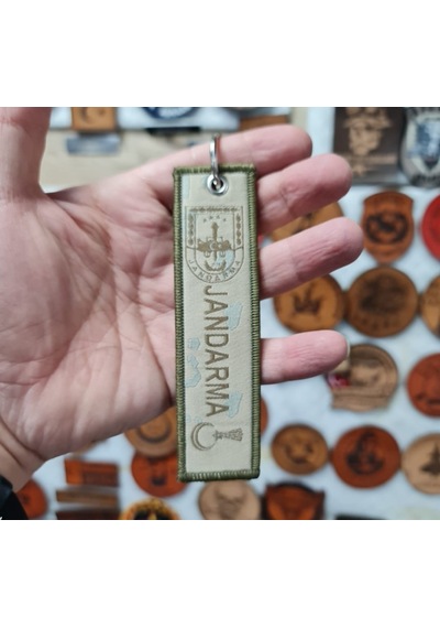 Jandarma Komando Nano Örme Anahtarlık Karışık/çok Renkli Çok Renkli