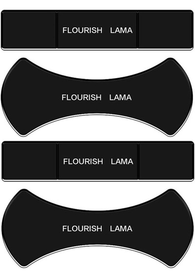 2 Adet Flourish Lama Nano Oto Telefon Tutucu Ped Yapışkanlı Ped
