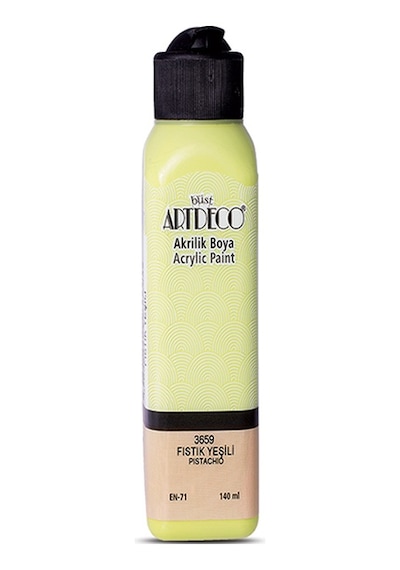 Artdeco Akrilik Boya 140 Ml Fıstık Yeşili 070R-3659