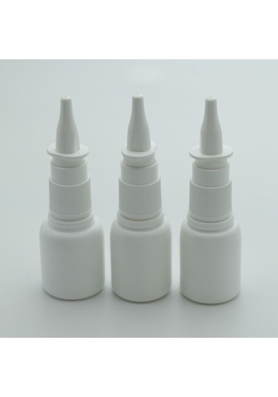 Boş Burun Spreyi 25 ML 10 Adet Beyaz Boş Plastik