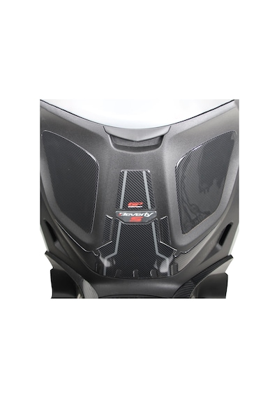 GP Kompozit  Piaggio Beverly 400 S 2021-2023 Uyumlu Tank Pad Seti Karbon