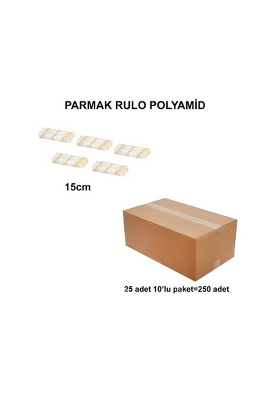 15 Cm 250 Adet Polyamid Rulo Yedek, Uzun Süreli Kullanım