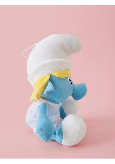 Peluş Şirin Kız Şirine-45 Cm Mavi