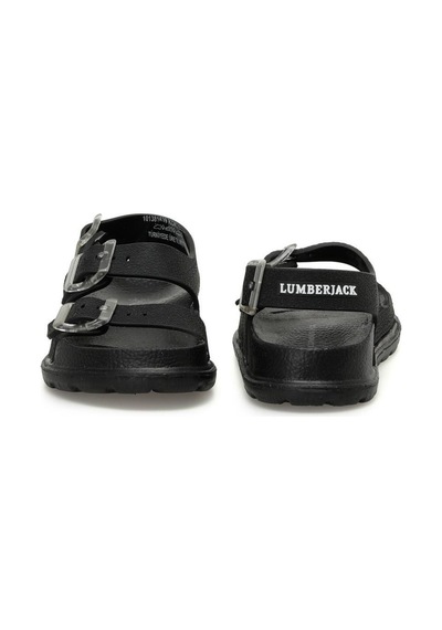 Lumberjack Kortel 3fx Siyah Unisex Tokalı Anatomik Spor Sandalet Siyah