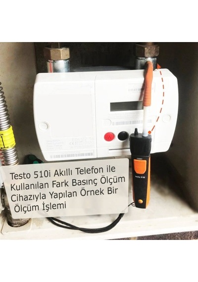 Testo 510I Akıllı Telefon Ile Yönetilebilen Manometre