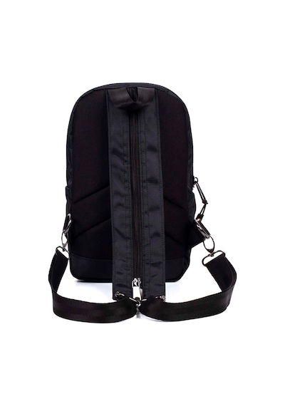 Newish Polo Erkek Kumaş Çapraz Göğüs Ve Omuz Çantası New158 - Siyah - Sarı