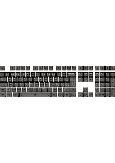 Cherry Single Shot Pc Full Set Şeffaf Türkçe Keycap Set