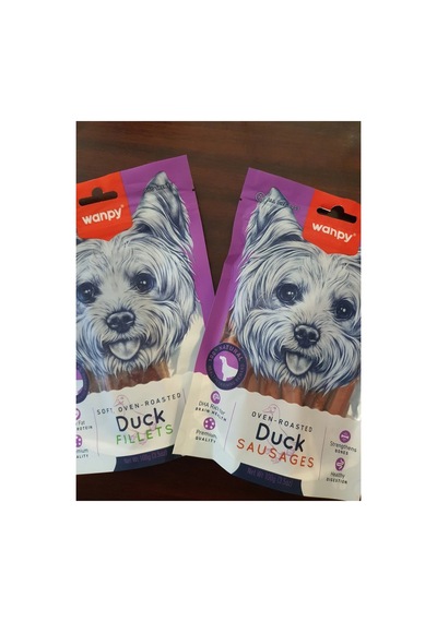 Wanpy Ördekli Köpek Ödül 2 Li Set