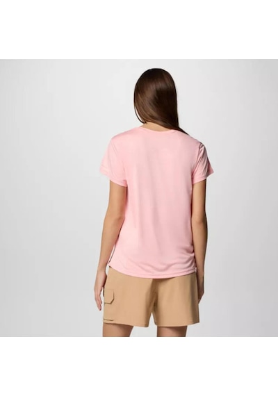 Columbia Bluevista Hill Short Sleeve Crew Kadın Tişört C-colal3349b30669 Pembe