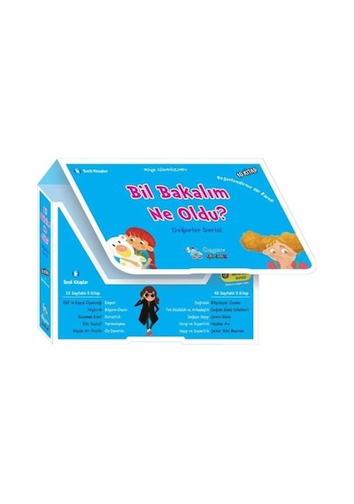 Bil Bakalım Ne Oldu? Seti - 10 Kitap Takım - Rüya Gündüzhev - Üçgen Çocuk