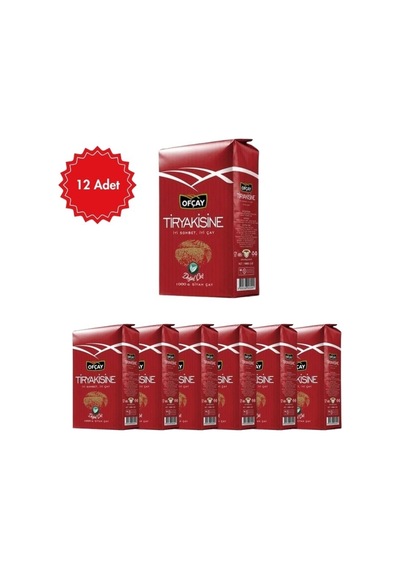 Ofçay Tiryakisine Çay X 12 Adet - Yoğun Aromalı Geleneksel Siyah Çay