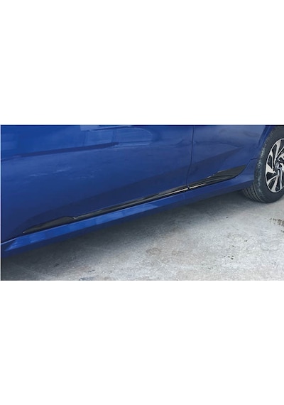 Honda Civic Fc5-Fk7 Kapı Çıtası Parlak Siyah Piano Black