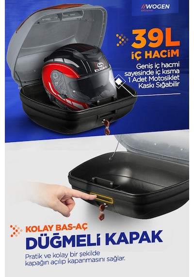 Wogen Wg39 Arka Çanta 39 L Premium Nardo Gri Nardo Gri