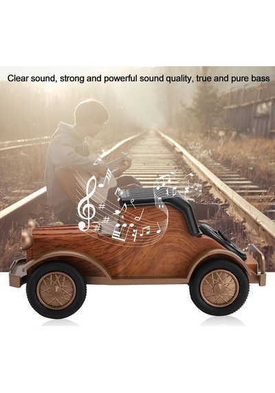 Retro Ahşap Araba Şekilli Kablosuz Bluetooth Hoparlör 1800mah Şarjlı, 10w Güçlü Ses, Usb/tf/aux Destekli, Hi-fi Bass, Telefon Standlı Dekoratif Nostaljik Müzik Hoparlörü A9 Retro Ahşap Araba Şekilli Kablosuz Bluetooth Hoparlör 1800mah Şarjlı, 10w Güçlü Ses, Usb/tf/aux Destekli, Hi-fi Bass, Telefon Standlı Dekoratif Nostaljik Müzik Hoparlörü A9