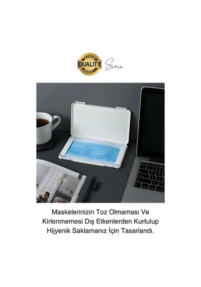 Taşınabilir Çok Amaçlı Maske Saklama Kutusu Plastik Koruyucu Kılıf Mini Hijyenik Toz Geçirmez Çok Renkli