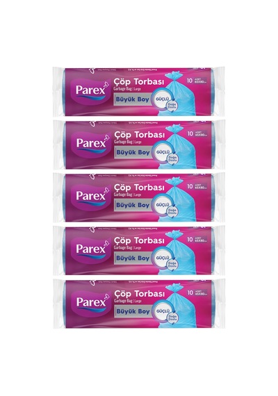 Güçlü Çöp Torbası Büyük Boy 5'li