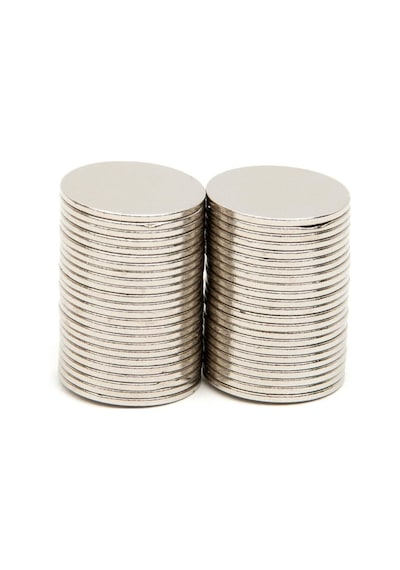 10 Adet 15x1 Mm Yuvarlak Neodyum Mıknatıs Güçlü İnce Magnet