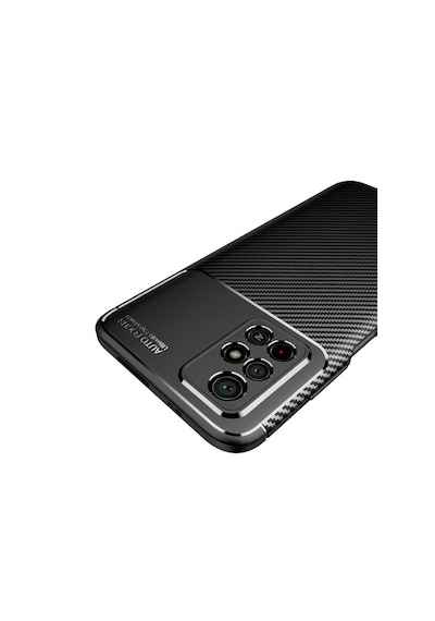 Xiaomi Poco M4 Pro 5G Kılıf Karbon Silikon Case Kapak