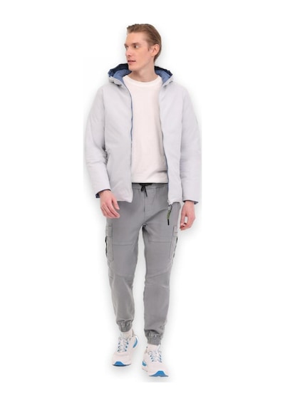 Lumberjack 4w Ml Lucas Coat 1n55 4pr Çift Tarafli Mont Erkek Mont Açık Gri