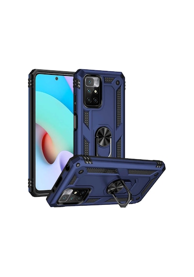 Teknomoda Xiaomi Redmi 10 2022 Kilif Yüzüklü Standli Korumali Tank Kapak 563906480