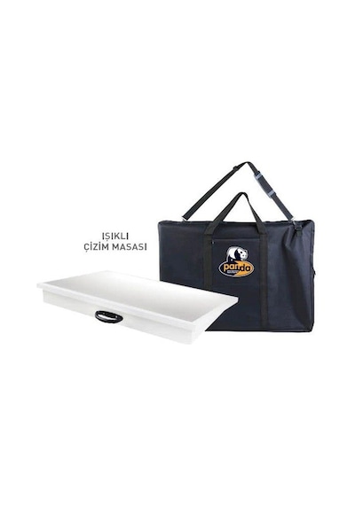 Işıklı Çantalı Masa Üstü Çizim Masası 50X70 N11.1251