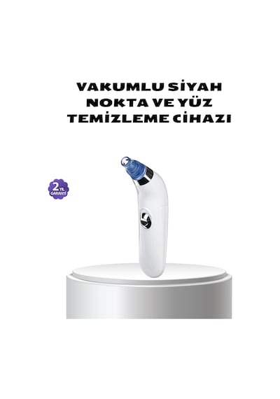 Erkek Cilt Bakımı Vakumlu Siyah Nokta Temizleme Cihazı 5 Kademe Güç Ve 4 Başlıklı Derin