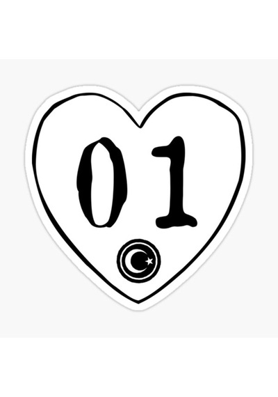 01 Adana Kalp Sticker Oto Araba Etiket