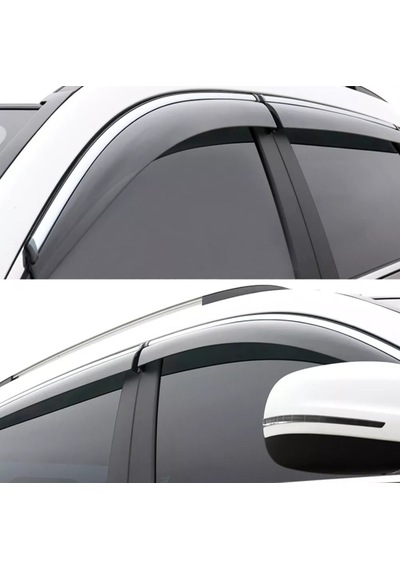 Hyundaı Tucson 2022 Sonrası Kromlu Cam Rüzgarlığı İthal