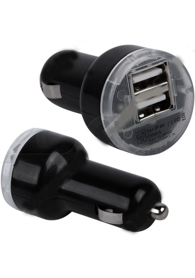 2 Port Usb Araç Çakmak Şarj Cihazı