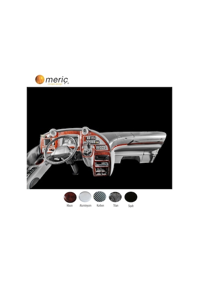 Meriç® Mitsubishi Temsa Prestige Ön Torpido Kaplama 9 Parça 12-16 (530158449)