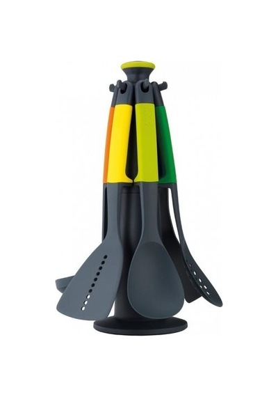 Joseph Joseph 10118 Elevate Renkli Döner Standlı 6 Lı Servis Seti