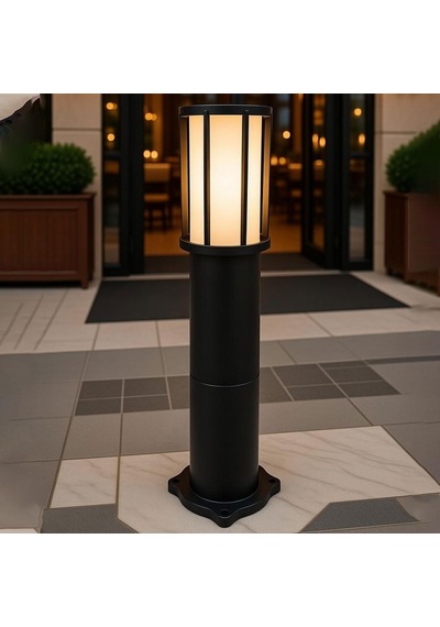 Kule Kafesli Set Üstü Bahçe Duvar Armatürü 60 Cm Suya Dayanıklı Modern Dış Mekan Aydınlatma Aplik Sku: Smgstkc0ce1e3f68