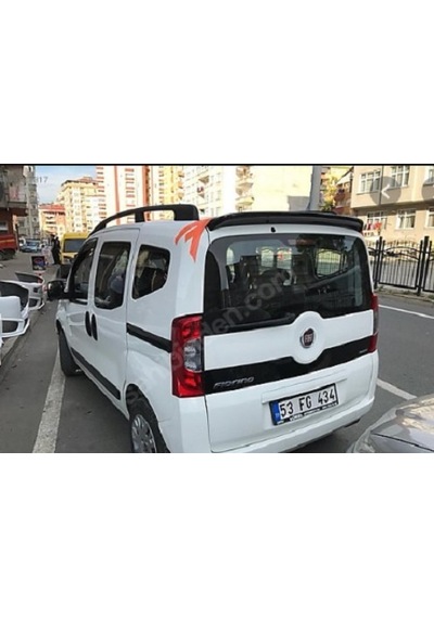 Fiat Fiorino 2009-2019 Spoyler Parlak Siyah Boyalı Spoiler