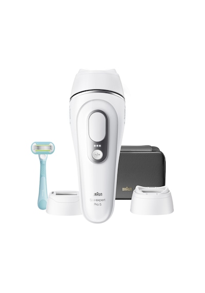 Braun Ipl Silk Expert Pro 5, Evde Lazerle Tüy Alma, Çanta, Gillette Venus, 2 Başlık, Pl5234