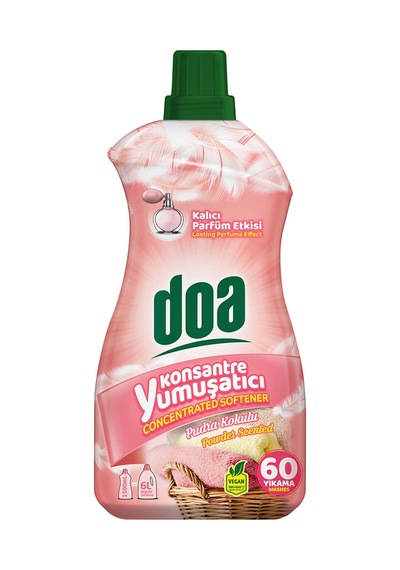 Doa Konsantre Yumuşatıcı Pudra Kokulu 1500 Ml 2 Adet Diğer