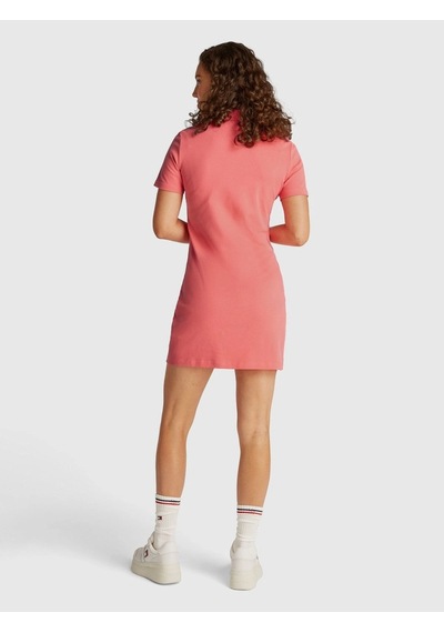 Tommy Jeans Kadın Pembe Elbise Çok Renkli