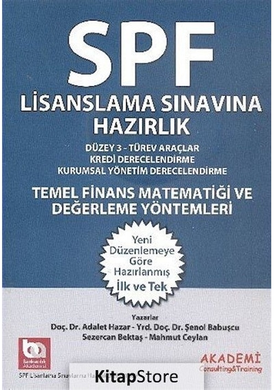 Temel Finans Matematiği ve Değerlendirme Yöntemleri / Spf Lisa .