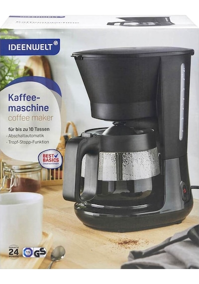 Ideenwelt CM9439 GS BSC 900 W Kahve Makinesi