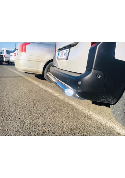 Opel Combo 2019-2025 Arka Tampon Koruma Demiri - Silindirli - 60 - Guard Straıght B