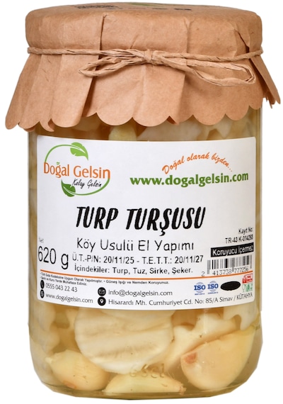 Doğal Gelsin Turp Turşusu - 620 Gr