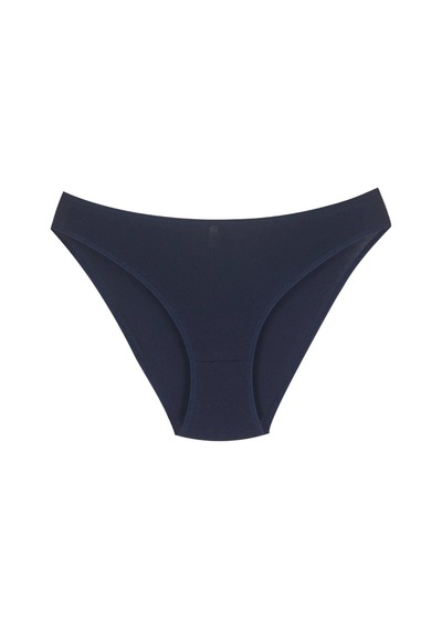 18001-2 Kadın 7'li Star In Love Bikini Külot Paketi V6-lacivert Mıx Çok Renkli