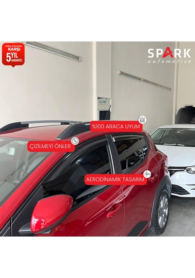 Dacia Sandero 2021- Yılı Ve Sonrası Uyumlu Cam Rüzgarlığı 4 Parça