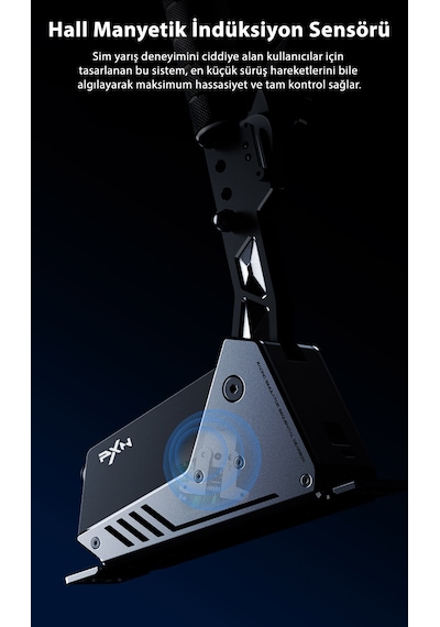 Pxn Sf Smg Sıralı Vites Sequential Shifter - Hall Manyetik Sensörlü Tam Metal Yarış Vitesi