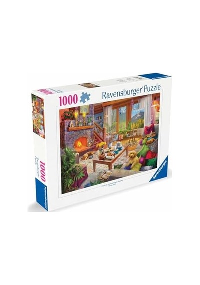 , 1000p Puzzle Huzurlu Oturma Odası, Yetişkin Puzzle