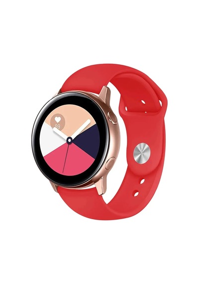 Newface Watch 22mm Klasik Kordon - Kırmızı Açık Mor