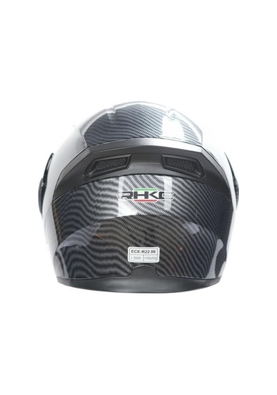 Rhkc 902 Çene Açılır Vizörlü Kask Karbon Gri