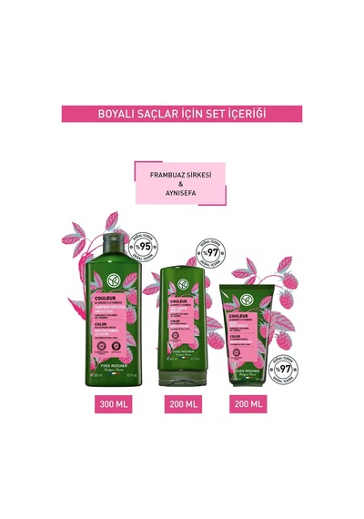 Yves Rocher Boyalı Saçlara Özel Renk Koruyucu Bakım Seti-9916631