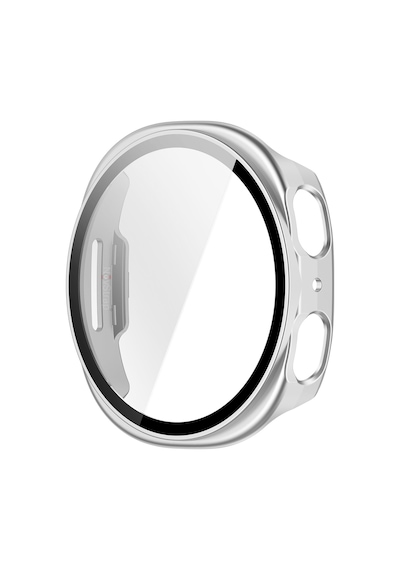 Novstrap Samsung Galaxy Uyumlu Apple Watch Uyumlu 8 44mm İle  Sert Pc Kasa Ve Cam Ekran Koruyucu 360 Tam Koruma
