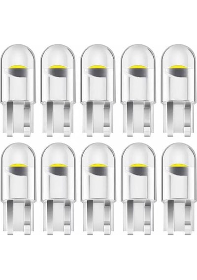 Nesil T10 Led Ampül Dipsiz Beyaz Led Park Ledi 12V 5W 2 Adet