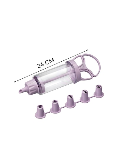 Hometarz Lüx Krema Pompası Paslanmaz Çelik 4 Uçlu 001